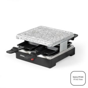 Appareil à raclette 4 personnes