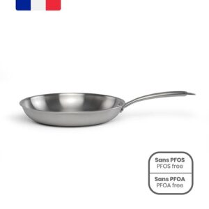 Brigade - Poêle en acier inoxydable 24 cm