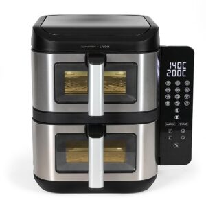 Friteuse sans huile double bac 11 L - Livoo x Marmiton