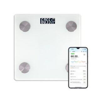 Pèse-personne impédancemètre connecté rechargeable