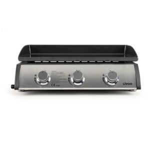 Plancha gaz 3 brûleurs