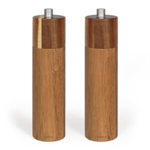 Set de 2 moulins sel et poivre manuels
