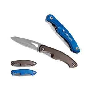 COUTEAU PLIABLE MANCHE ALU LAME INOX