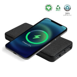 Batterie de secours induction RPET et Chanvre 8 000mAh - BLAUPUNKT