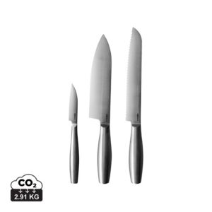 BOSKA Set de 3 couteaux de cuisine Copenhagen