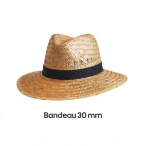 Chapeau paille dorée PANAMA