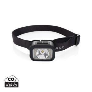 Lampe torche frontale en ABS recyclé RCS Gear X
