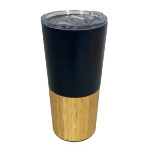 Mug isotherme recyclé RCS finition bambou - ENVIRONNEMENT & NATURE