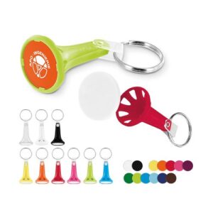 PORTE CLES PORTE JETON AVEC JETON (anneau 25 mm)