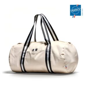 Sac polochon coton recyclé Certifié Origine France garantie