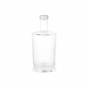 Bouteille Adige 500 en verre 560 ml. Bouchon argenté