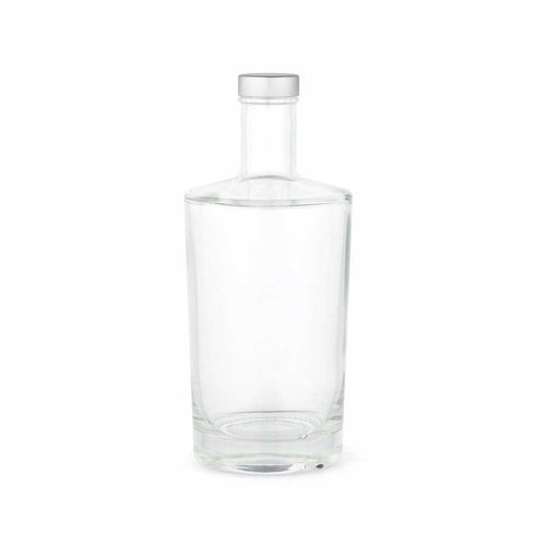 Bouteille Adige 750 en verre 780 ml. Bouchon argenté