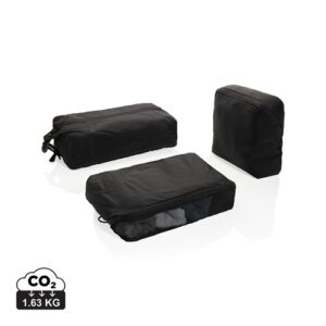 Lot de cubes de rangement en nylon recyclé RCS KENTO URBAN