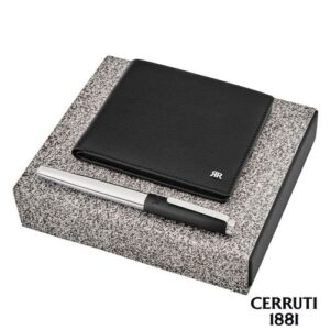 Parure CERRUTI 1881 (stylo plume & portefeuille)