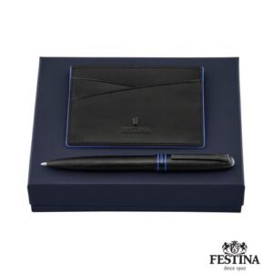 Parure Festina (stylo bille & porte-cartes)