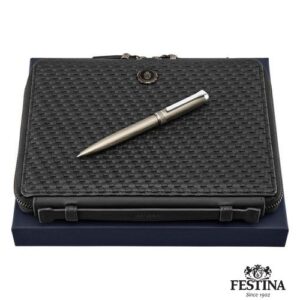 Parure Festina (stylo roller & conférencier A5)