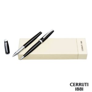 Parure Islington Black (stylo bille & stylo roller)