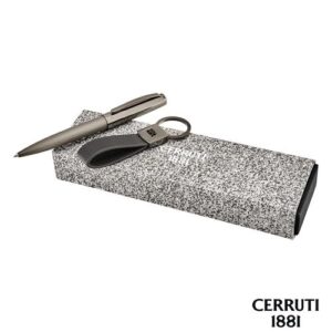 Parure Jefferson (stylo bille & porte-clefs)