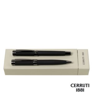 Parure Zoom Soft Black (stylo bille & stylo plume)