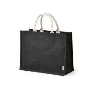 Sac de courses Toubkal en jute et coton. Anses de 40 cm
