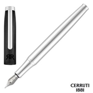 Stylo plume Rivington Black & Chrome