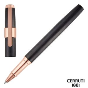 Stylo roller Block Brushed Black