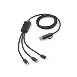 Turing Câble 5-en-1 en rPVC. 1,2 m. 10 W