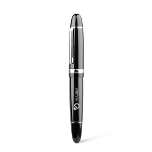 THE BIG PEN - Stylo à bille roulante en acier inoxydable recyclé