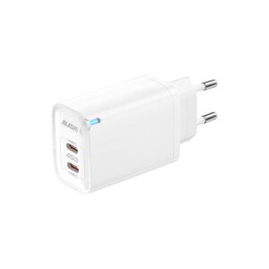 TSUKI - CHARGEUR SECTEUR GaN 45W 2 USB TYPE-C - BLANC